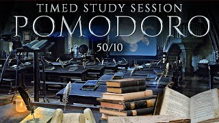 Defense Against the Dark Arts 📚 POMODORO Study Session 5010  Harry Potter Ambience 📚 Focus amp Study [upl. by Razaile56]