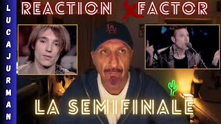 La Semifinale  Reaction X FACTOR 2023 [upl. by Aracahs125]