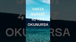 TEK OTURUŞTA VAKIA SURESİNİ 41 KEZ OKURSAN [upl. by Fulmis93]