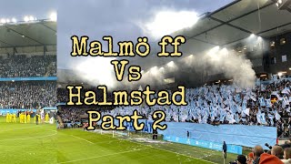 Malmö ff Vs Halmstad 2021 22 sm guldColeen Morena [upl. by Akinet]