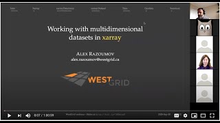 Working with multidimensional datasets in xarray [upl. by Aleb]