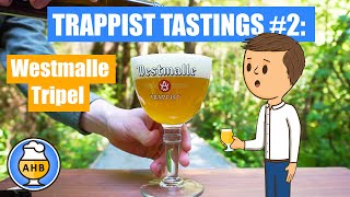 Westmalle Tripel Beer Tasting amp Review Trappist Tasting 2 [upl. by Brit521]