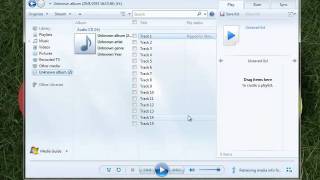 How to Rip Audio CD with Windows Media Player [upl. by Ninnette797]