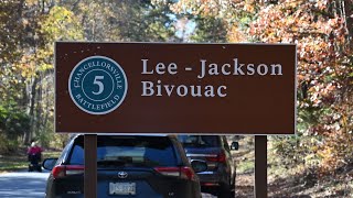 Where the Battle of Chancellorsville Confederate plans were agreed between Jackson and Lee [upl. by Connor]