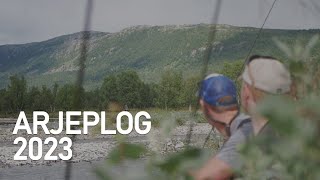 Flugfiske efter Öring  Arjeplog 2023 [upl. by Grefe]