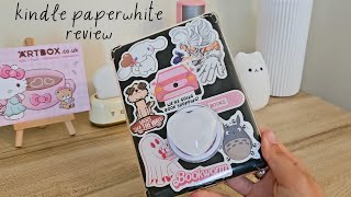 kindle paperwhite review 📖 3 months later 🌺 [upl. by Proctor229]