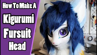 How To Make A Kigurumi Fursuit Head  Fursuit Tutorial  STL Files [upl. by Ramburt351]