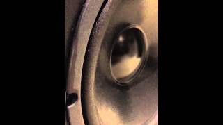 Velodyne CT120 520Hz subwoofer excursion [upl. by Atteynod]