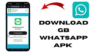 How to download GB WhatsApp APK latest version free 🔥 [upl. by Rheta804]