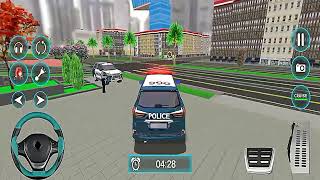 Police Car Simulator 3d  Police car game  Car simulator Android game  Police Game Play  09 [upl. by Aihsenak108]