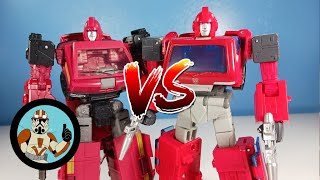 War for Cybertron Earthrise Deluxe VS Studio Series 86 Voyager IRONHIDE  Old VS New 72 [upl. by Hemphill]