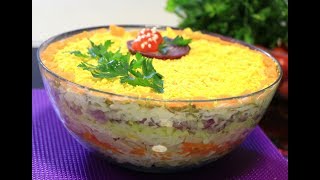 Mimoza salata  Recept [upl. by Dietsche303]