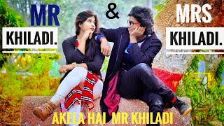 AKELA HAI MR KHILADIHeart Touching And Romantic Love Story Video song  Bablu Chauhan creation [upl. by Ezequiel633]