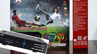 حالة DONGLE على جهاز SR8800HD HYPER بتحديث 234 مع ملف قنوات مرتبة [upl. by Kindig]