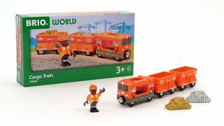 BRIO World  36049 Cargo Train [upl. by Gaddi]