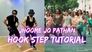 Jhoome Jo Pathaan Song Hook Step Tutorial  Pathaan Movie Songs Dance with Honey [upl. by Ianthe]