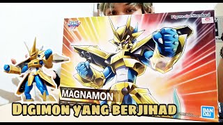 Evolusi Keajaiban Review Magnamon Figure Rise Standard Digimon  Jajanan Wibu [upl. by Farr]