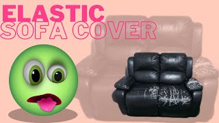 How to install elastic sofa cover shorts [upl. by Enad]