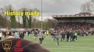 MAIDSTONE MAKE FA CUP HISTORY  Maidstone United FC vs Stevenage FC [upl. by Harrell]