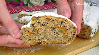 Потрясающе вкусный Рождественский штоллен Скорее сохраняйте рецепт [upl. by Orest]