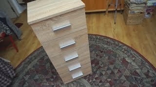 5 Drawer Chest assembly JYSK KABDRUP 3659390 [upl. by Leone]