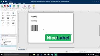 NiceLabel Designing your first solution [upl. by Nodyarg]