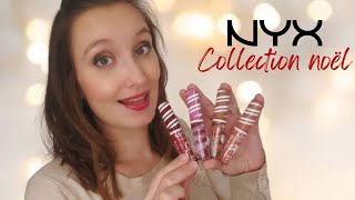 Collection Noel SWIRL BUTTER GLOSS Nyx  ca vaut quoi [upl. by Conover]