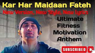 Kar Har Maidaan Fateh  Ultimate Fitness Motivation Anthem [upl. by Hogg]