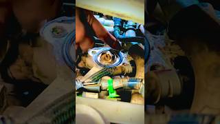 car Maruti eeco thermostat valve location mechanic workshop 🧑‍🔧🚗🛠️ [upl. by Lisha645]