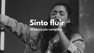 Sinto fluir  Ministração completa  Voe Music Helen Marques [upl. by Azyl]