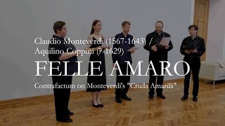 Monteverdi  Coppini  Felle amaro [upl. by Maxie]