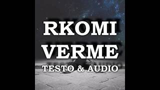 RKOMI  VERME TESTO amp MUSICA HD [upl. by Garcia]