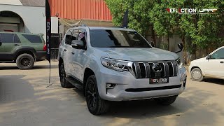 Unbelievable Nardo Grey PPF Transformation on Toyota Prado  Reflection [upl. by Llehsam]