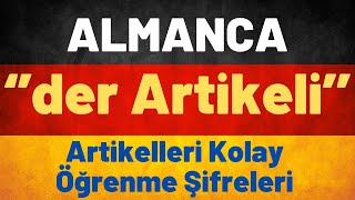 Ders 15  Almanca A1 Temel Seviye  der Artikel Kuralları almancaa1 almancaöğren almanya [upl. by Bernardina]