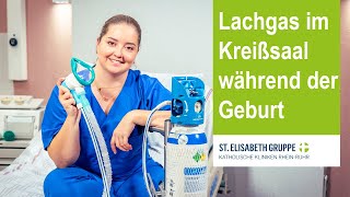 Lachgas im Kreißsaal während der Geburt [upl. by Flannery]