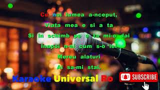 Eva Kiss Puterea dragostei Karaoke Universal Ro [upl. by Nipha]