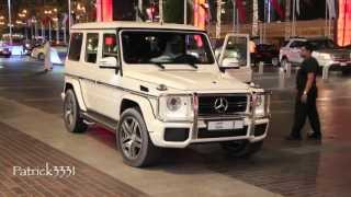 Sheikh Mohammed Bin Rashid Al Maktoum  G63 AMG Mercedes No1 سيارة حاكم دبي أثناء ذهابه إلى المول [upl. by Hagep]