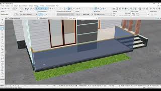 Tutoriels ArchiCAD Projet Complet De La Modélisation Au Rendu Partie 5 Gardes Corps [upl. by Pincus974]