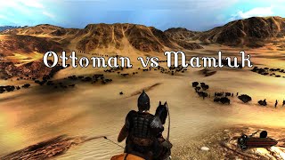 Mount and Blade II Bannerlord  Ottoman vs Mamluk  160 vs 160 [upl. by Yhtur915]