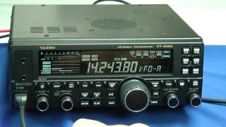 Yaesu FT450D Walkthrough [upl. by Nanji]