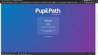 PupilPath Registration Tutorial [upl. by Einahpad]