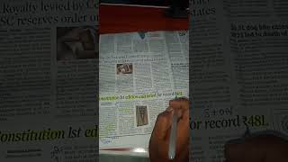 english news paper reading headlines shorts [upl. by Erminia]