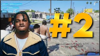 Tee Grizzleys 2 Funniest Moments in GTA 5 RP Grizzley World 1080p [upl. by Maxama]