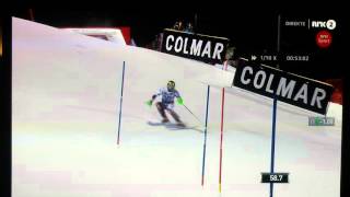 Drone Crash Slalom Marcel Hirscher [upl. by Frerichs]