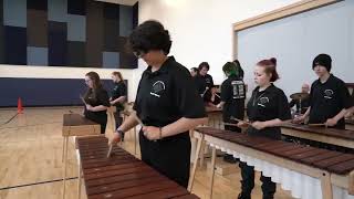 Sound Check at East Gresham  Springwater Trail High School Marimba Band  20222023 [upl. by Gabby397]