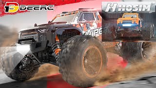 DeerRC H16R  Hosim Mew4 M163 116 Cheapest Brushless Truck Review Speed Run Hyper Go Alternative [upl. by Aikaz]