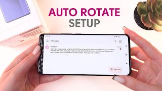 How to Turn OnOff Auto Rotate Screen on Xiaomi Redmi Note 13 Pro 5G A Simple Guide [upl. by Eirrem]