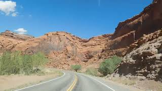 Utah Hwy 95 BLM North Wash South of Hanksville Utah [upl. by Eseeryt976]