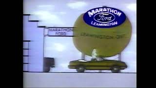 Marathon Ford in Leamington Commercial 1990 [upl. by Norrehc]