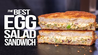 CRISPY EGG SALAD BECOMES THE BEST EGG SALAD SANDWICH IVE EVER MADE  SAM THE COOKING GUY [upl. by Eliot826]